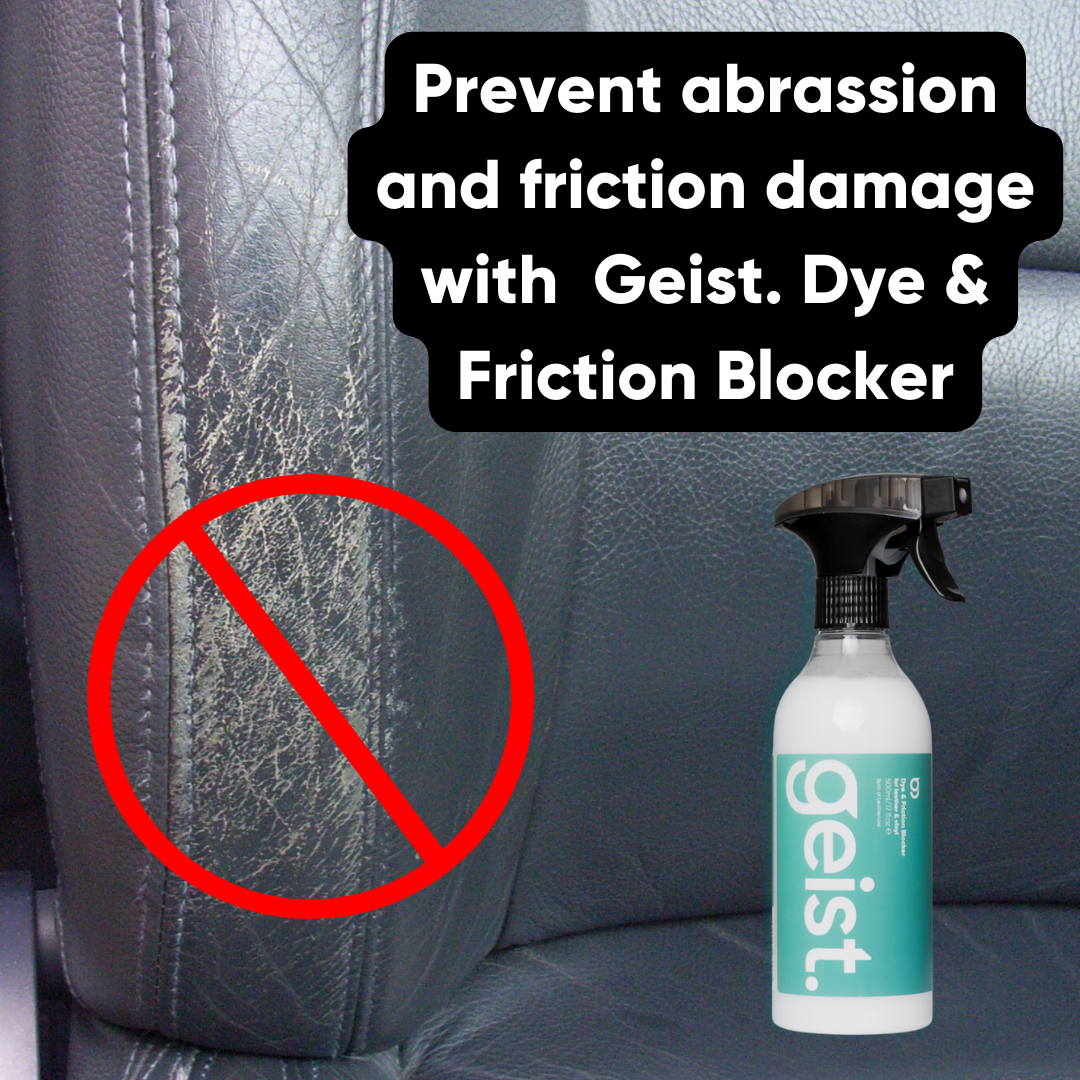 Dye & Friction Blocker for Leather & Vinyl